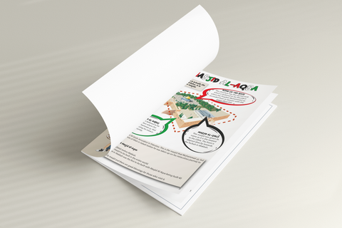 Palestine Activity Book interior activity page