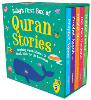 Baby's First Box of Quran Stories (5 Board Books Set) Vol. 2