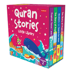 Quran Stories - Little Library - Vol. 2 (4 Board Books Set)