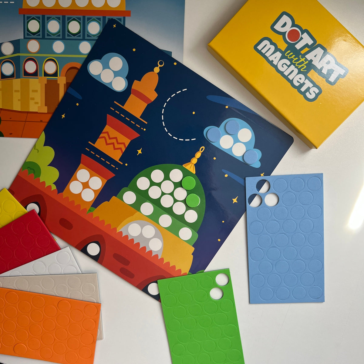 Dot Art with Magnets Masjids in Islam magnetic art pieces