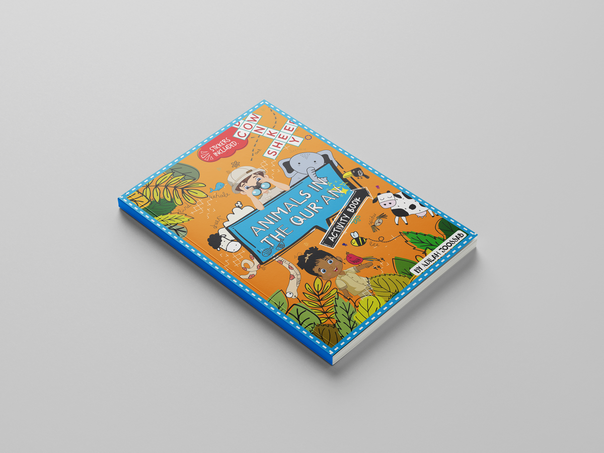 Animals in the Qur'an Activity Book interior spread